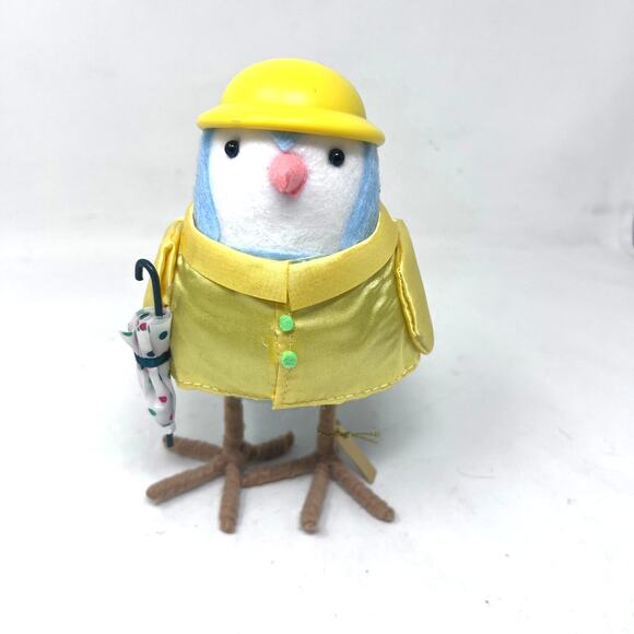 Target Spritz 2022 Featherly Friends Splash Spring Bird Raincoat Umbrella - Picture 1 of 7